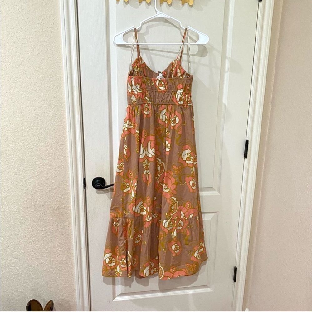 NWT Cleobella MIDI floral dress size small organic cotton - Picture 4 of 5